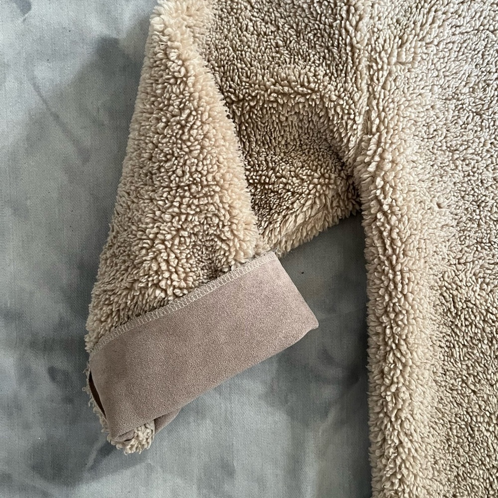 Oak + Fort Shearling Teddy Jacket - image 3